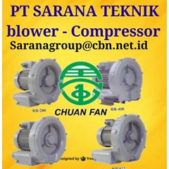 pt sarana teknik chuan fan ring blower turbo blower