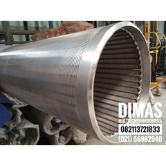 pipa screen sumur bor as screen 8in stainless steel