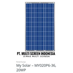 panel surya my solar 20wp