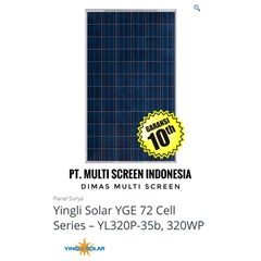 panel surya yingli solar 320wp. 