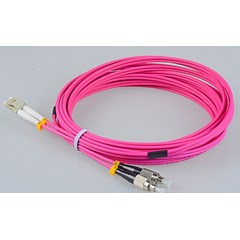 patch cord fo fc-lc mm om4 50um
