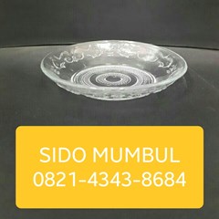 lepek apel souvenir kaca alas cangkir