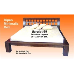 dipan minimalis model box