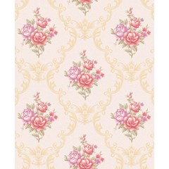 wallpaper dinding motif /wallpaper ruang tamu / motif bunga