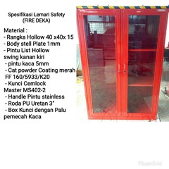 lemari safety fire deka