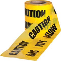 jasa sablon custom baricade tape/printing warning tape/custom sablon buried fiber tape