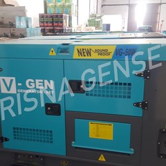 genset solar merek v gen 50 kva murah - krisna genset