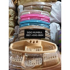 rak shampo sabun sikat pasta gigi gantung plastik