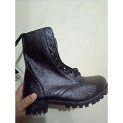 sepatu pdl sleting jatah tni