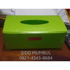 kotak tissue segi plastik relief catty maspion