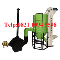 mesin pengering jagung - mesin pengering biji-bijian - mesin vertical dryer kapasitas mesin 750 kg/batch