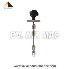 float switch vertical ball sus304 flange termurah