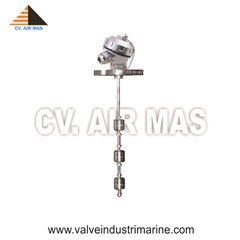 float switch vertical ball sus304 flange berkualitas