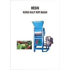 mesin pengupas kulit kopi basah