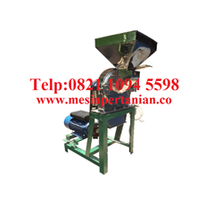 mesin penepung gula semut (disk mill) stainless steel - mesin penepung biji-bijian kapasitas mesin 450 kg / jam