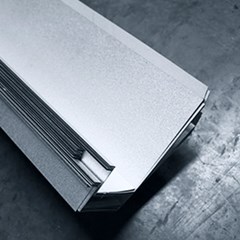 nok bumbungan atap / ridge caping - zinc coated
