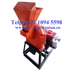 mesin penepung gula semut (disk mill) besi kapasitas mesin 28 kg / jam