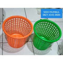 keranjang sampah plastik apel