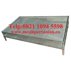 para-para rak pengering kakao stainless