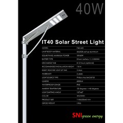 lampu pju all in one 40 watt