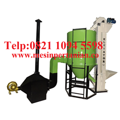 mesin pengering kakao - mesin vertical dryer kapasitas mesin 750 kg - mesin pengering biji-bijian