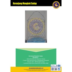 keranjang mangkok sadap