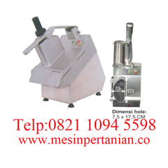 mesin pengiris kentang semi circular hopper - mesin pertanian - mesin pengolahan kentang