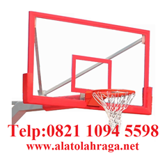 distributor papan pantul  ring basket akrilik tebal 20 mm - alat olahraga - perlengkapan olahraga