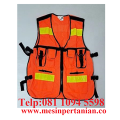 rompi safety dengan reflektor - mesin peralatan jalan - mesin pertanian