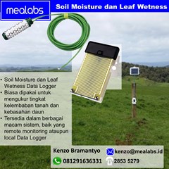 data logger leaf wetness dan soil moisture 
