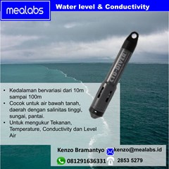 water level and conductivity data logger