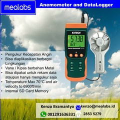 anemometer data logger