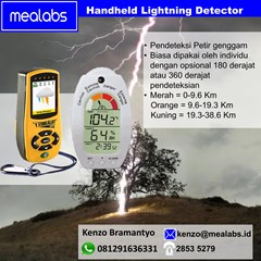 handheld lightning detector