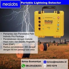 detektor petir portable