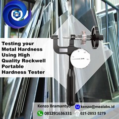 alat uji kekerasan metal rockwell