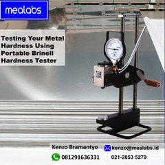 alat uji kekerasan metal portable brinell hardness tester