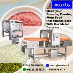 metal detektor tepung terigu gandum gula