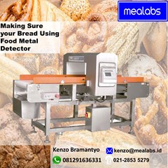 metal detektor kue roti pastry 