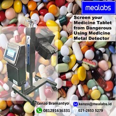 metal detektor obat farmasi medis