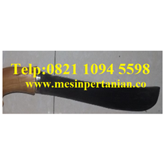 parang - golok gagang kayu pemanen tebu - mesin pertanian - mesin pengolahan tebu