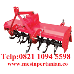 implement rotary tiller (pencincang tanah) - mesin pertanian - mesin pengolahan bawang