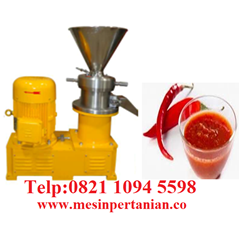 mesin giling (pemasta cabai) kapasitas mesin 200-500 kg