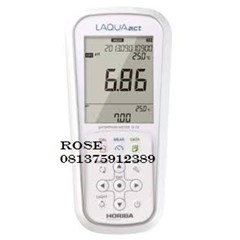 horiba laquaact ph120-k portable ph/ orp meter