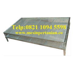para-para rak pengering biji kemiri stainless - alat pengering biji kemiri 