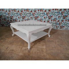 kerajinan kayu meja white termurah 