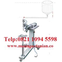 mesin pengisi (filler machine) - free standing semi auto single nozzle