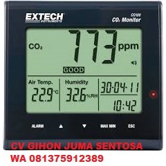 extech co100 air quality carbon dioxide monitor