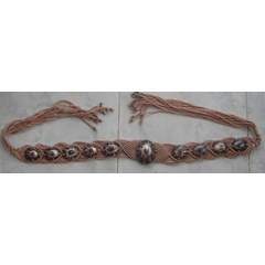 belt from live abalone shell / sabuk kerang dari live abalone