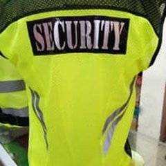rompi security/rompi safety petugas keamanan/security vest