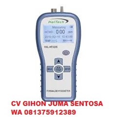 pce hfx205 air quality formaldehyde gas meter